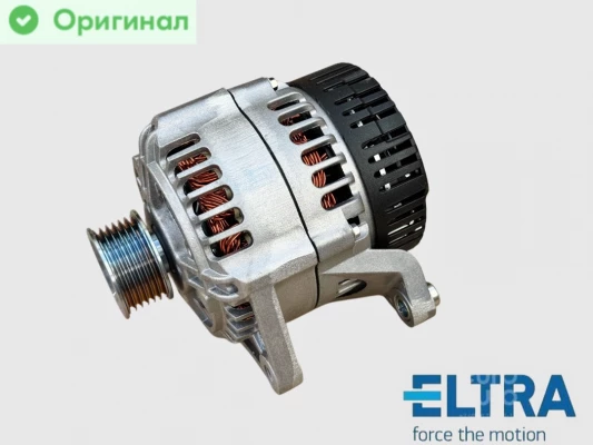 Генератор Газель Бизнес, Next УМЗ-4216, EvoTech 2.7 14В 120А поликлиновой № 5122.37710-50 | Eltra