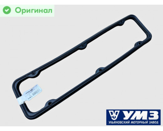 Прокладка крышки клапанов Газель дв. 402, 4216 Е-3 (резиновая) № 414.1007245 | УМЗ