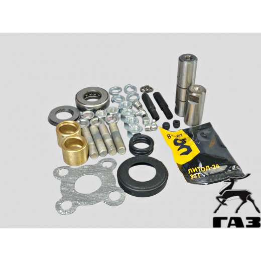 Шкворень Газель 2217 (Соболь) 4*4 в сборе на 1 кулак № 33027-2304800 | ГАЗ