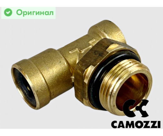 Фитинг латунный тройник D=12 М12х1,5-М22х1,5 ГАЗон NEXT, К..З пневмотормоза цанговый Оригинал № 9412 12-М12Х1.5-М22Х1.5 | CAMOZZI
