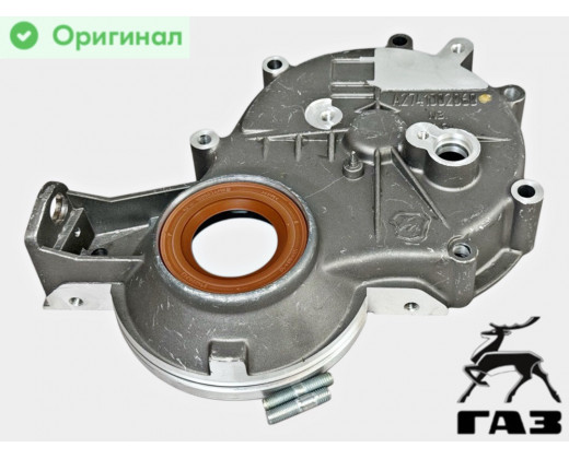 Крышка распред. шестерен Газель дв. УМЗ-4216 с сальником Оригинал № 4216.1002058 | ГАЗ