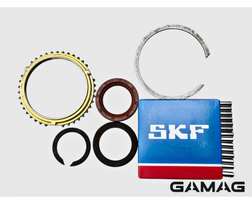 Р/К первичного вала 5-ст.КПП Г-3302, 2217, 3110 (полный)(подшипник SKF оригинал) № GM.3302-1701804PRO | GAMAG