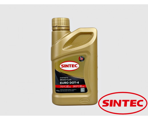 Тормозная жидкость Sintec Euro DOT-4 455 гр № 102809 | Sintec