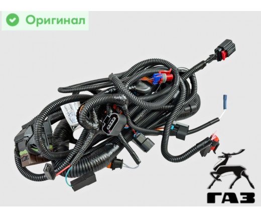 Автопроводка Газель Бизнес, Газель Next (жгут) по раме Газель NEXT дв. Cummins к задним фонарям Оригинал № А21R22.3724030-31 | ГАЗ