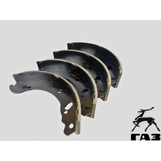 Колодки тормозные для а/м Газель 3302, Next задн. к-т 4шт № 3302-3502090 | ГАЗ