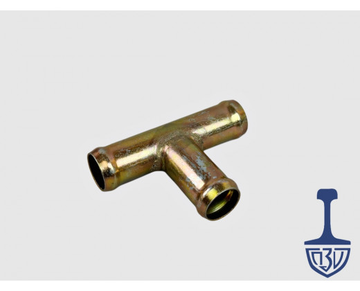 Соединитель (тройник) отопителя металл D-18 3221-8120040 | ПЗИ