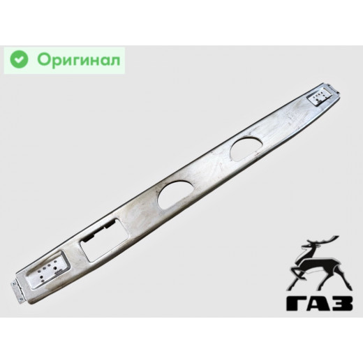 Бампер Газель, Соболь задний фургон ЦМТ нов/обр. под ПТФ (не окрашенный) № 27057-2804012-10 | ГАЗ