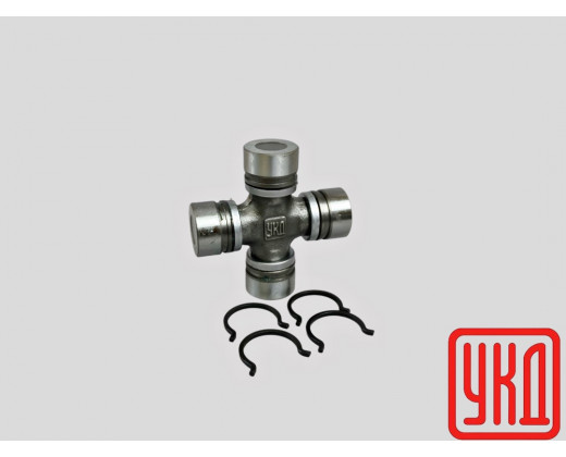 Крестовина кардана Газель 3302 (со стопорными кольцами) № В.3102-2201025 | УКД