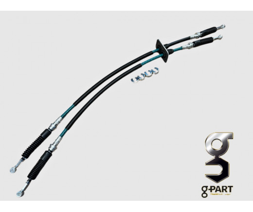 Трос привода КПП Газель Next 2 шт (железные наконечники, 13мм) GP.10760003 | G-Part