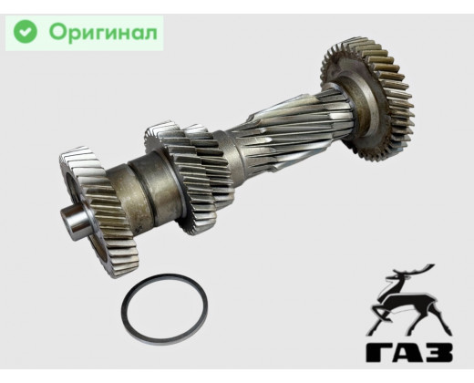 Вал промежуточный Газель Next КПП 280H/м (35*39) под конусный подшипник № 3110-1701310 | ГАЗ