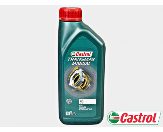 Масло трансмиссионное Castrol Transmax Manual 90 GL-4 минеральное 1 л (для МКПП и редукторов) № 15EF30 | Castrol
