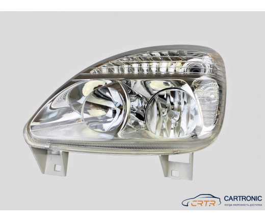 Фара Газель 3302, Бизнес левая H/O габарит снаружи № CRTR0113472 | CARTRONIC