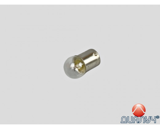 Лампа 1 контакт белая 12V/10W (габарит, поворот, стоп-сигнал) цоколь BA15s № 92110 | Диалуч