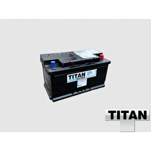 Аккумулятор TITAN EUROSILVER  85 Ah, 12V пуск.ток 800 А низкий корпус обратная полярность (- ; +), Газель NEXT № 4607008883626 | Titan