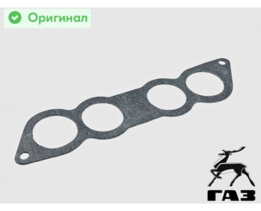 Прокладка рессивера (впускного коллектора) Газель УМЗ 4216 № 420.1008018-10 | ГАЗ
