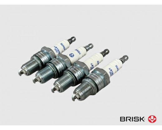 Свеча зажигания ЗМЗ-405 | 409 LPG 4шт № LR17YS | Brisk