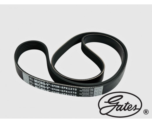 Ремень 6PK1370 с ГУР дв. 406, 405, 4216, Evоtесh № 6PK1370 | GATES