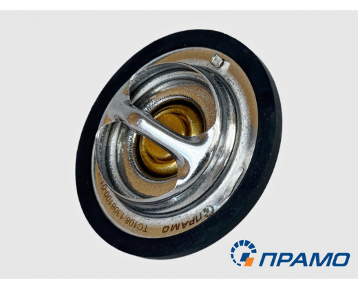 Термостат Газель дв.4216, Evotech, ГАЗ-53, 3307, 66, ПАЗ дв.ЗМЗ, УАЗ дв. 514 - 80°С № ТС108.1306100-01 | ПРАМО
