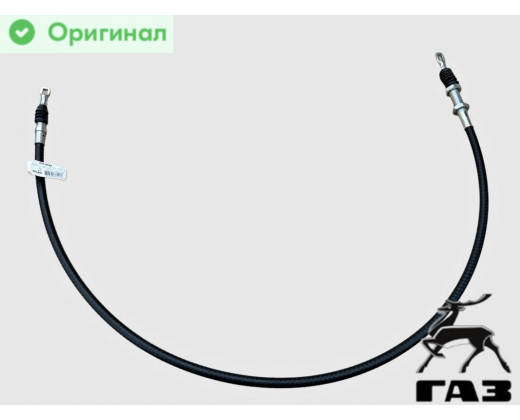 Трос стояночного тормоза (ручника) для а/м Газель NN, Соболь NN задний (колесный), а/м с эл.приводом задн. № А31S12-3508180-02 | ГАЗ