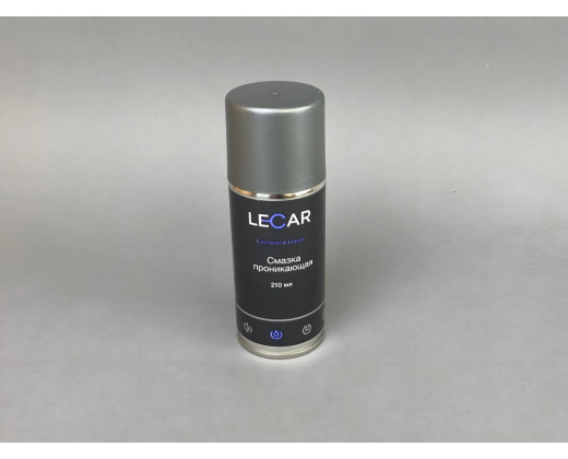 Смазка проникающая LECAR LD-40 (жидкий ключ) аэрозоль 210 мл