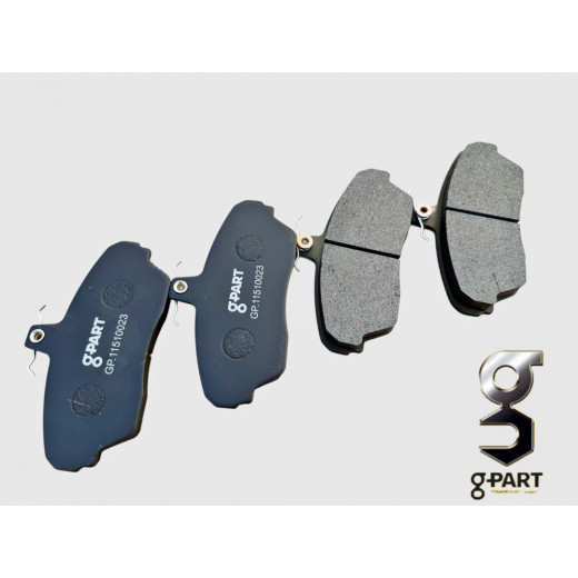 Колодки тормозные для а/м Газель 3302 перед. к-т 4шт № GP.11510023 | G-Part