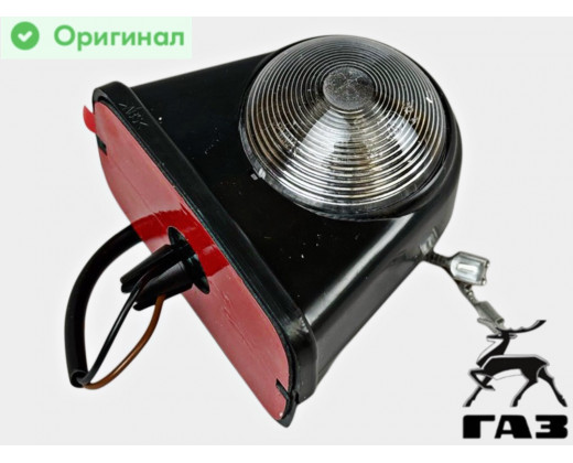 Фонарь габаритный Газель-Бизнес (фургон ЦМТ) на крышу передний белый 12В Оригинал № 44.3712-02 | ГАЗ