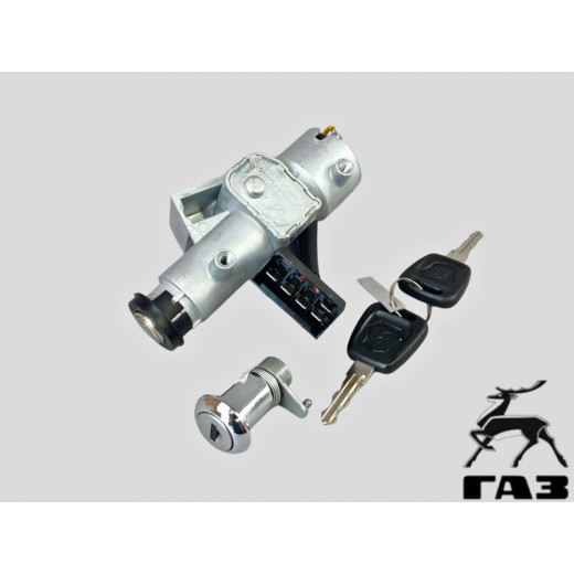 Замок зажигания для а/м Газель Next (с личинкой замка двери) № A21R23-6105006-01 | ГАЗ