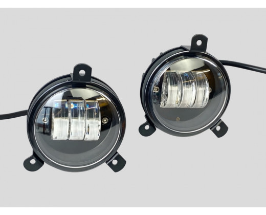 Фара противотуманная Газель-Бизнес, Некст, LED, (3000К+6000К) (2шт к-т) № 406-YW | TORINO