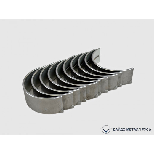 Вкладыши коренные Газель 402 | 4216 | Evotech 2.7 | УАЗ 417 | 421 +0,25 № 24-1000102-21 | Дайдо Мета