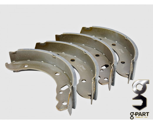 Колодки тормозные для а/м Газель 3302, Next задн. к-т 4шт (GP.11520017) № 3302-3502090 | G-Part