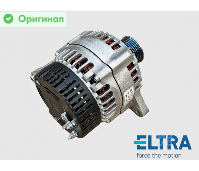 Генератор Газель Бизнес, Next УМЗ-4216, EvoTech 2.7 14В 120А поликлиновой № 5122.37710-50 | Eltra