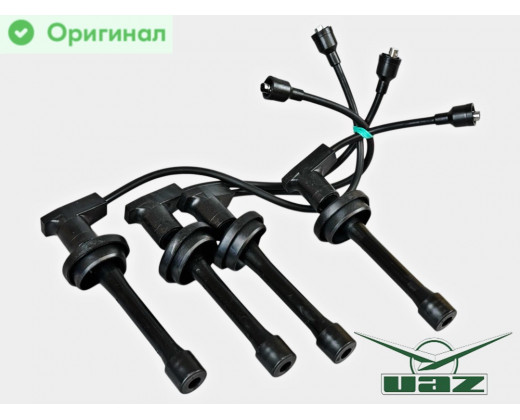 Провода в/в УАЗ 409 дв. c наконечниками Оригинал № 040910-3707244-10 | УАЗ