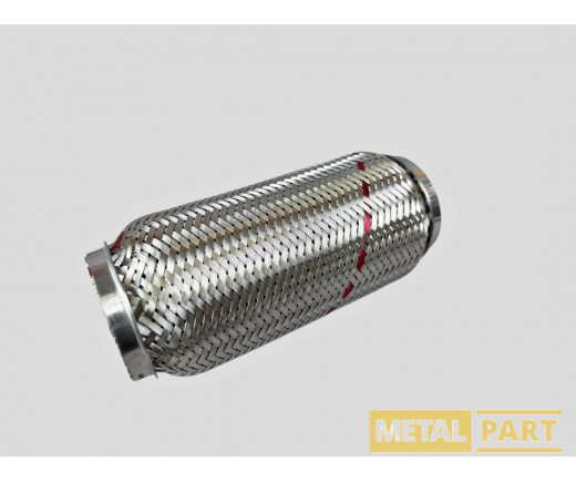 Гофра глушителя Газель Next | Бизнес Cummins 64*200 усиленная INTERLOCK № МР-315195-1220010-01 | Металпарт