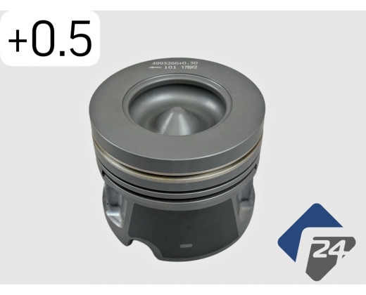 Поршень Cummins ISF2.8 +0.50 E-3/4 без поршневых колец № 5269331 | 4976251 | 4976252 | 5269330 | 4995