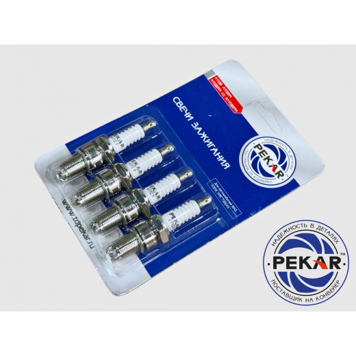 Свеча зажигания УМЗ-4216 Е-3, 4 (к-т 4) № А17ДВ | PEKAR