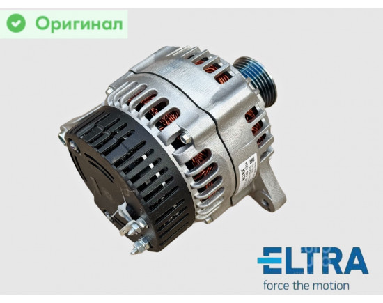 Генератор Газель Бизнес, Next УМЗ-4216, EvoTech 2.7 14В 120А поликлиновой № 5122.37710-50 | Eltra